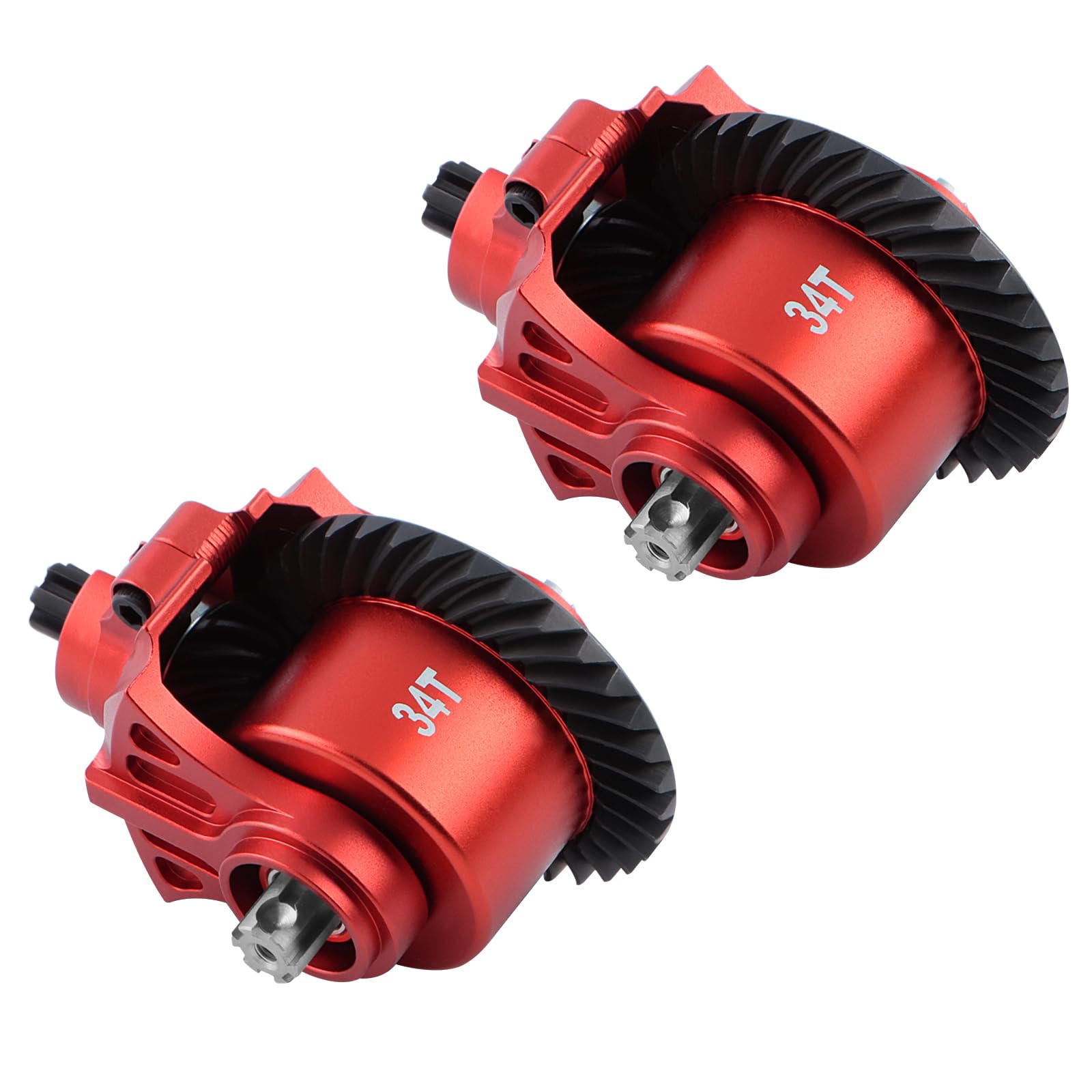 Amazon.com: GIXCEL RC 34T Steel Front & Rear Diff Set for ARRMA 3S