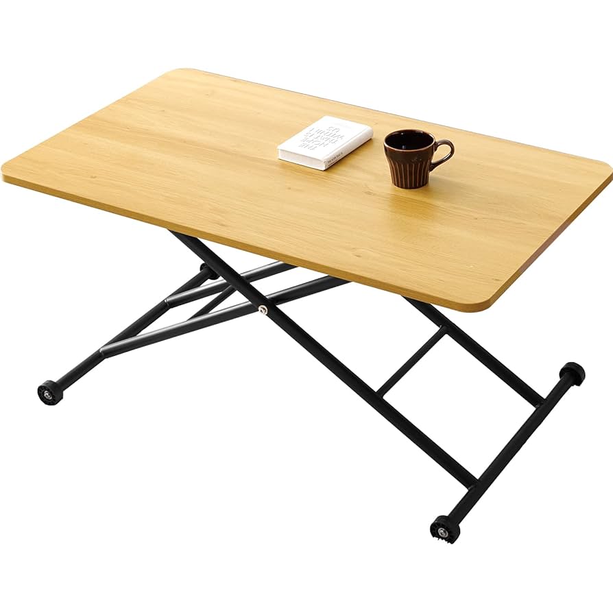 ガス圧　昇降テーブル　(約)幅101×奥行55×高さ70～11cm　完成品 ガス圧 昇降テーブル (約)幅101×奥行55×高さ70～11cm 完成