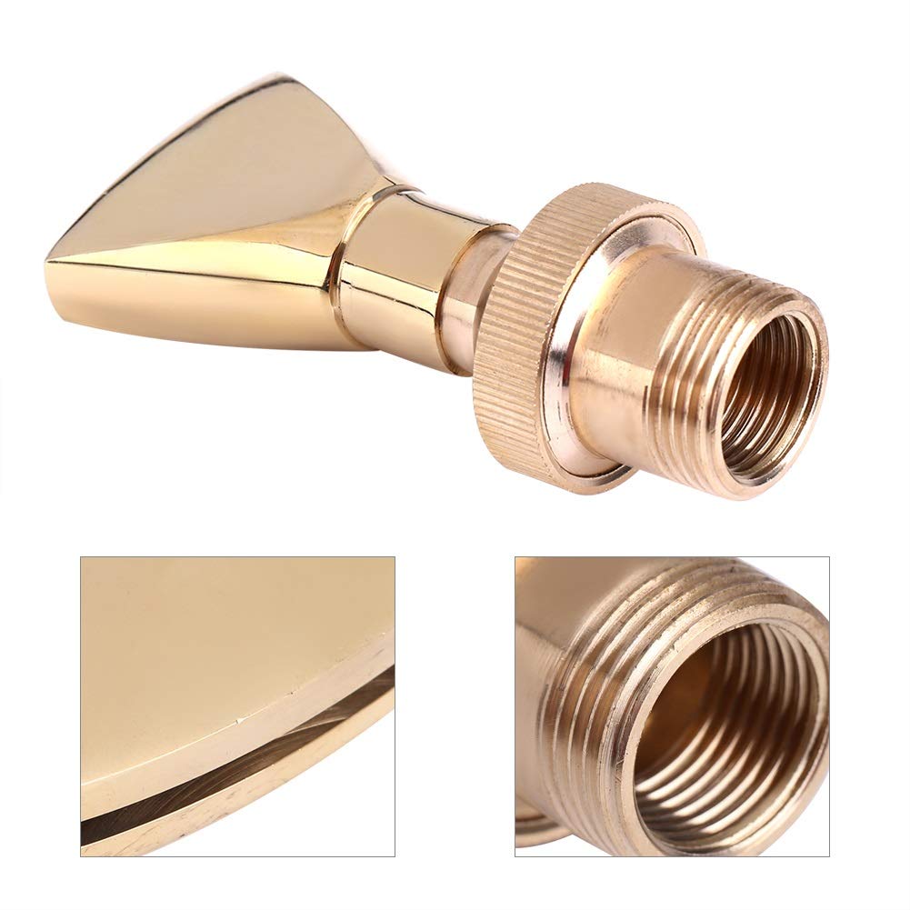DEWIN Fontana Ugello, 1/2" DN15 e 3/4" DN20 a PERMA di Ventaglio in Ottone Ugello Spruzzatore Ugello Spruzzatore