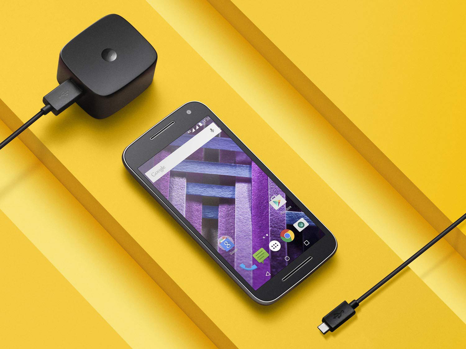 Turbo Power 15W Wall Kit Compatible with Motorola One Vision at Plus USB 3.0 Type-C Super Charging Plus Dual Data 5Gbps Cable!