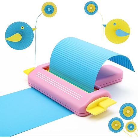 Paper Crimper Wave-Shape Embellishment Tool