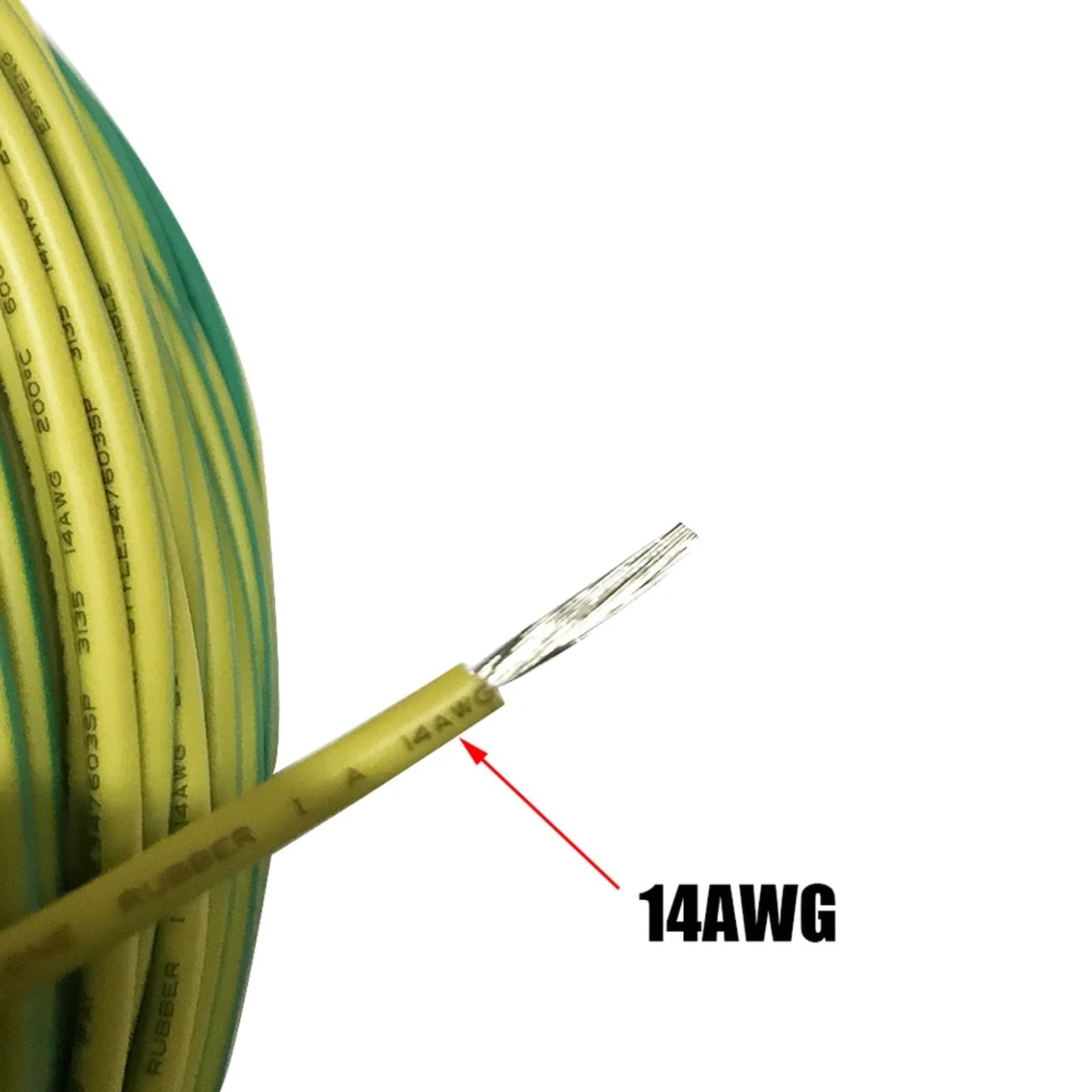 Cavi elettrici 14/18/20 AWG 2/0.75/0.5(2m; 20AWG 0.5 Square foot)