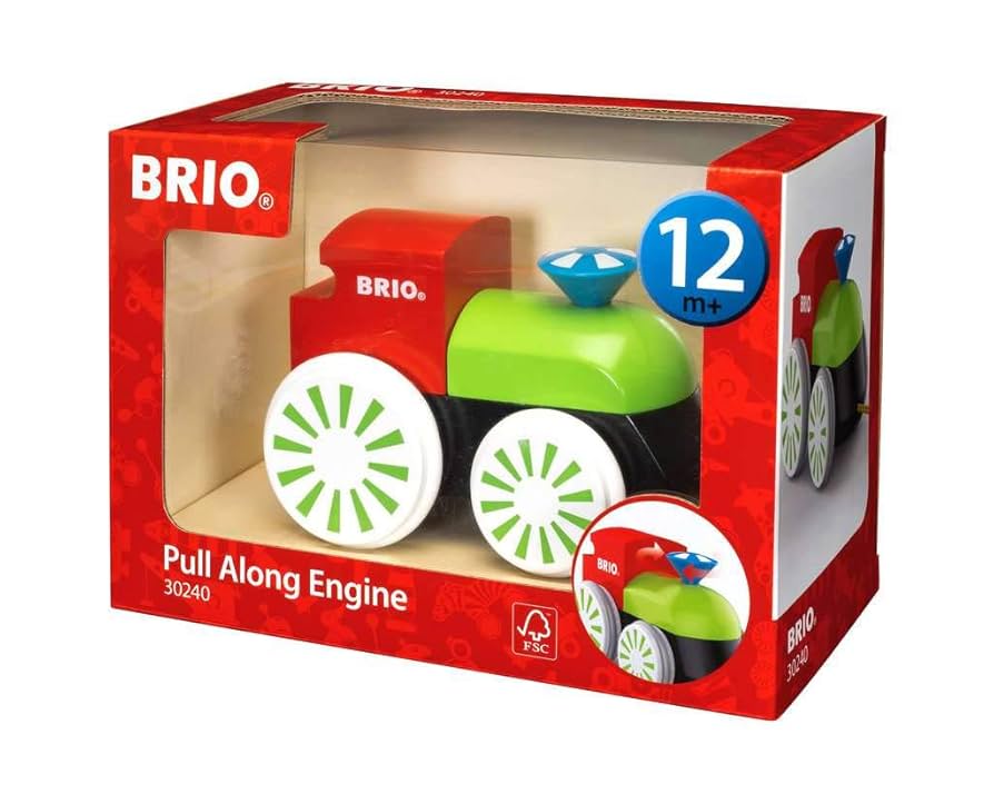BRIO 木製蒸気機関車(カラー) 30240 Amazon | BRIO 木製蒸気機関車（カラー） 30240 | 手押し車
