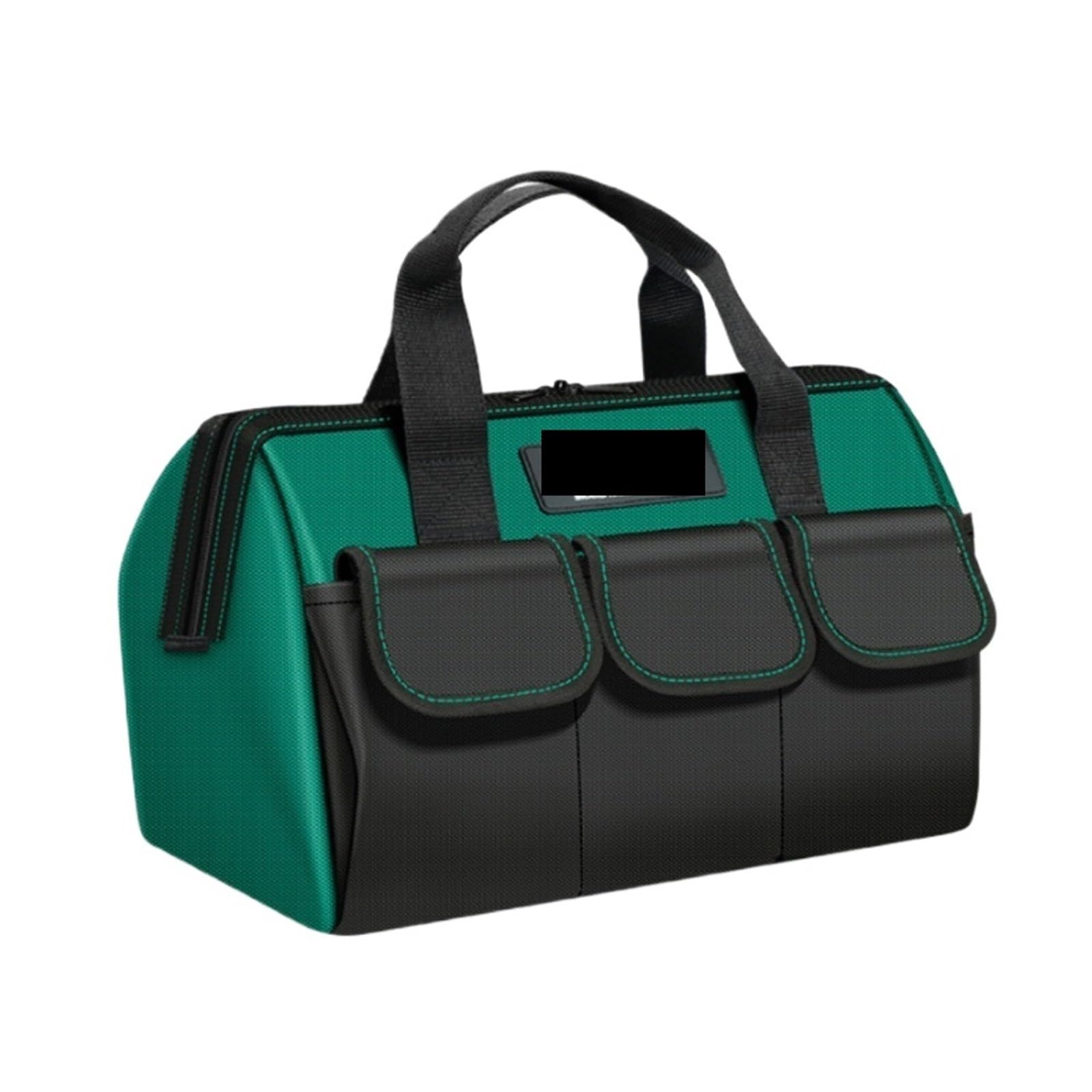 Caja de herramientas, organizador portátil for electricistas y bolsa trabajo, caja resistente con múltiples bolsillos