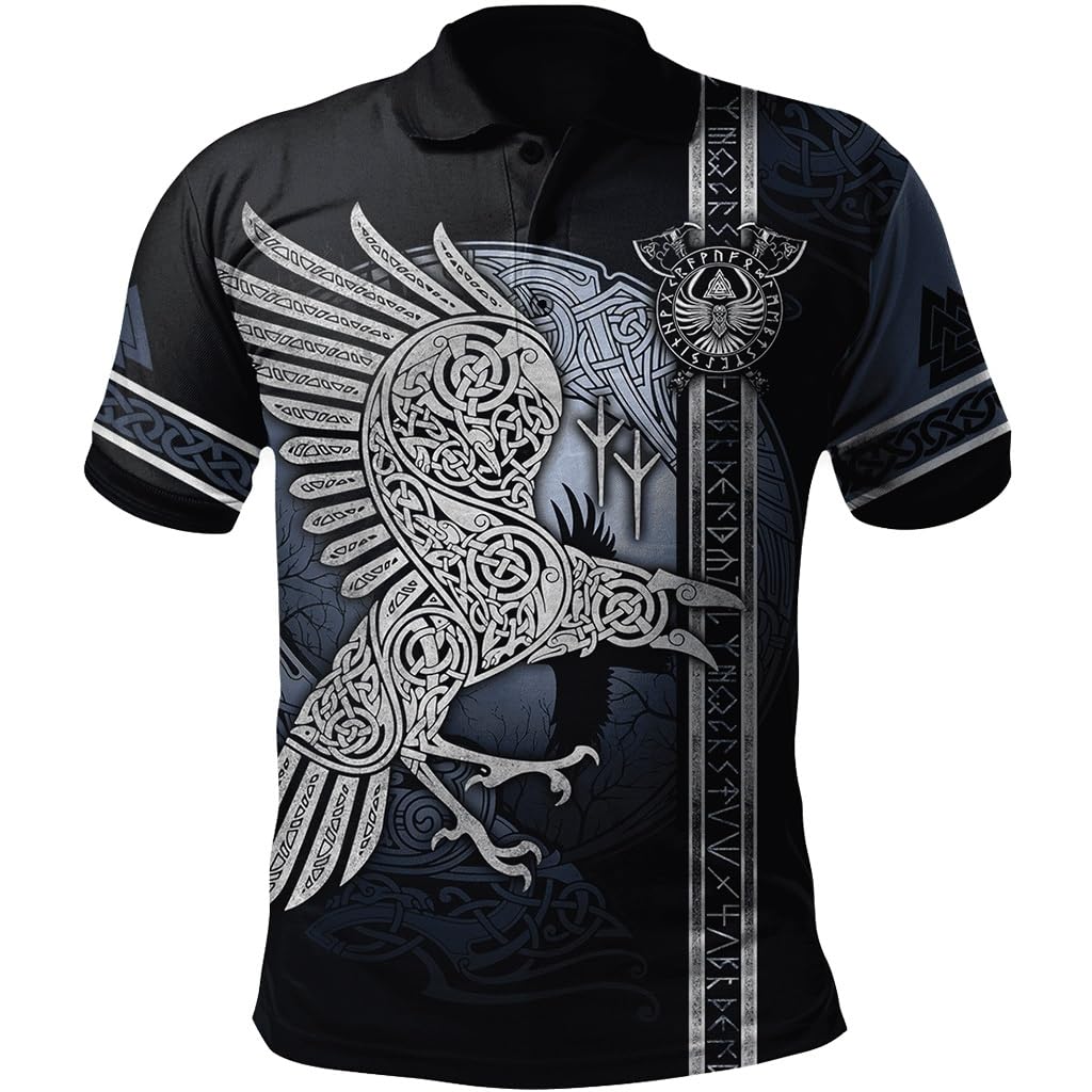 Short T-shirt Viking 5XL homme pour un style streetwear sans serrer