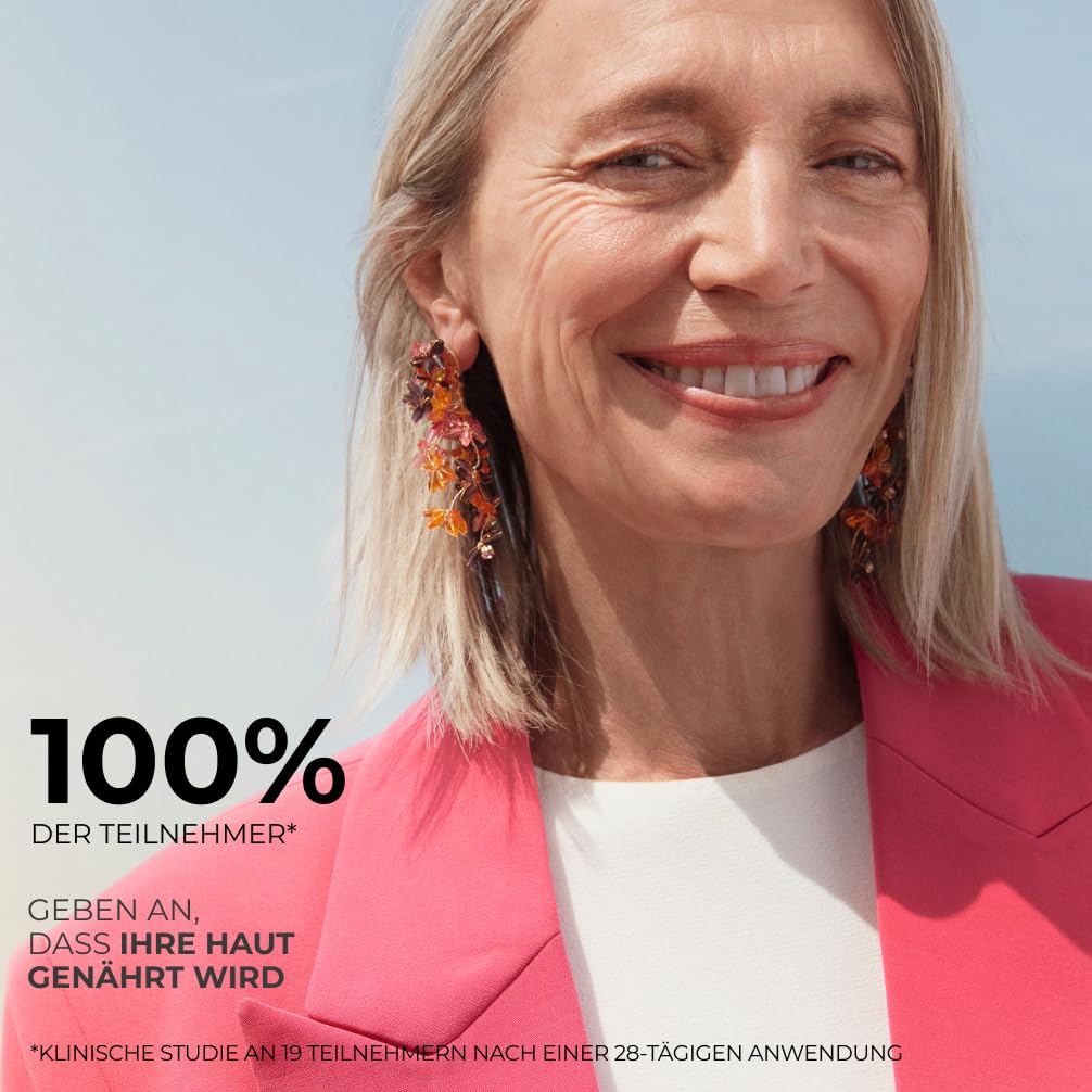 Yves Rocher RICHE CRÈME – Pflege-Duo Gesicht & Augen – Regenerierende Anti-Aging Pflege – Intensive Nährung & Hautkomfort – Pflege mit Öl aus 1.000 Rosen – Gesichtscreme 75 ml + Augencreme 14 ml