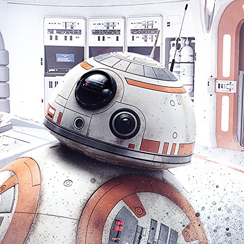 Toile Star Wars BB-8 Peek 40x40 cm : cadeau déco original pour fan