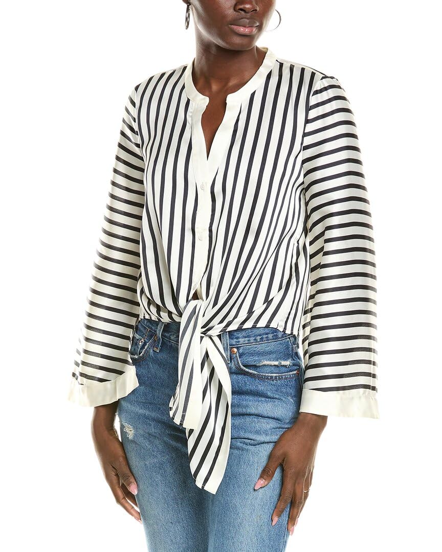 vince camuto striped top