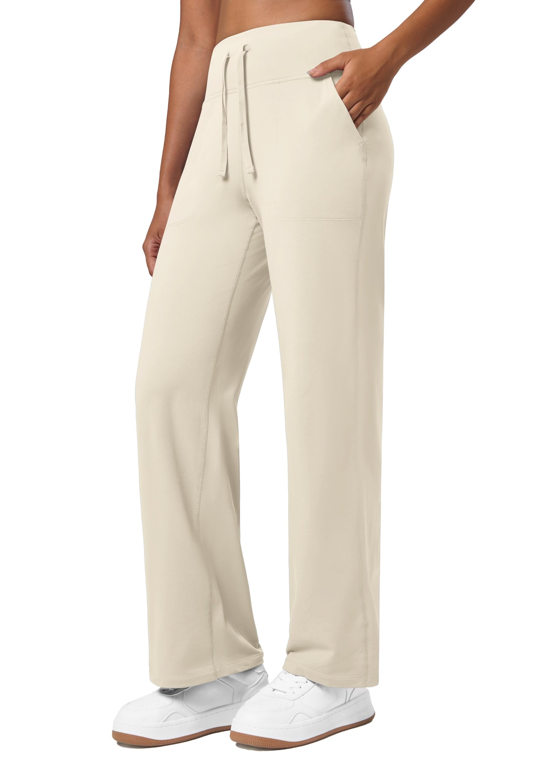 Photo 1 of Willit Women's Fleece Lined Wide Leg Pants
size 3xl