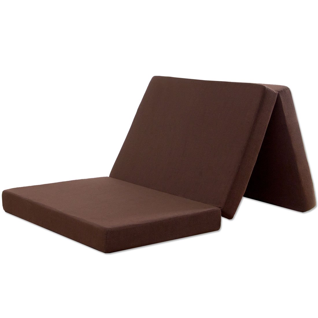 Amazon｜三つ折り 30D 13810040 (Brown)｜折りたたみマットレス
