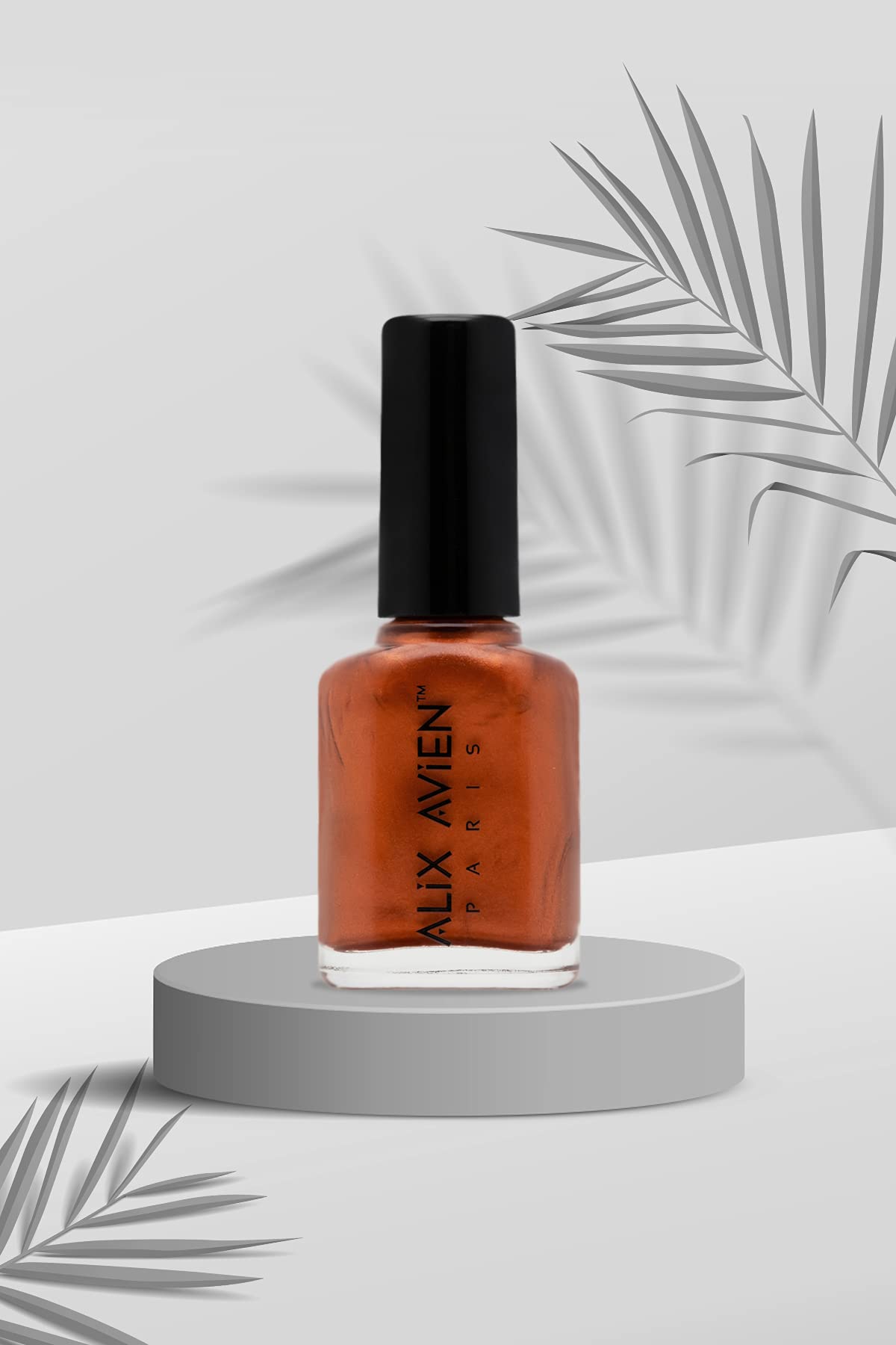 ALIX AVIEN Metalik Bakır Oje 31 - Yüksek Pigmentli Uzun Süreli Kalıcılık Hızlı Kuruma - Nail Lacquer 31