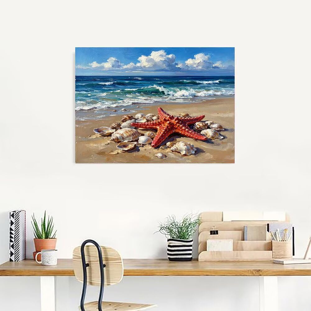 Diamond Painting Adulti Stella Marina Diamond Painting Kit 110x80cm N-O3975