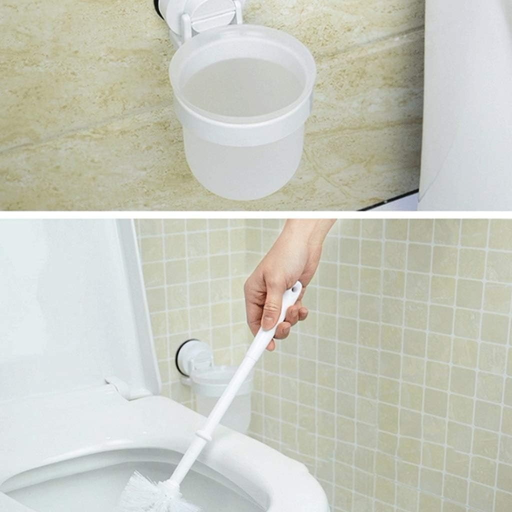 Perforated Wall-Mounted Toilet Brush Toilet Brush Set Bathroom Toilet Brush Toilet Brush and Bracket Wall-Mounted
