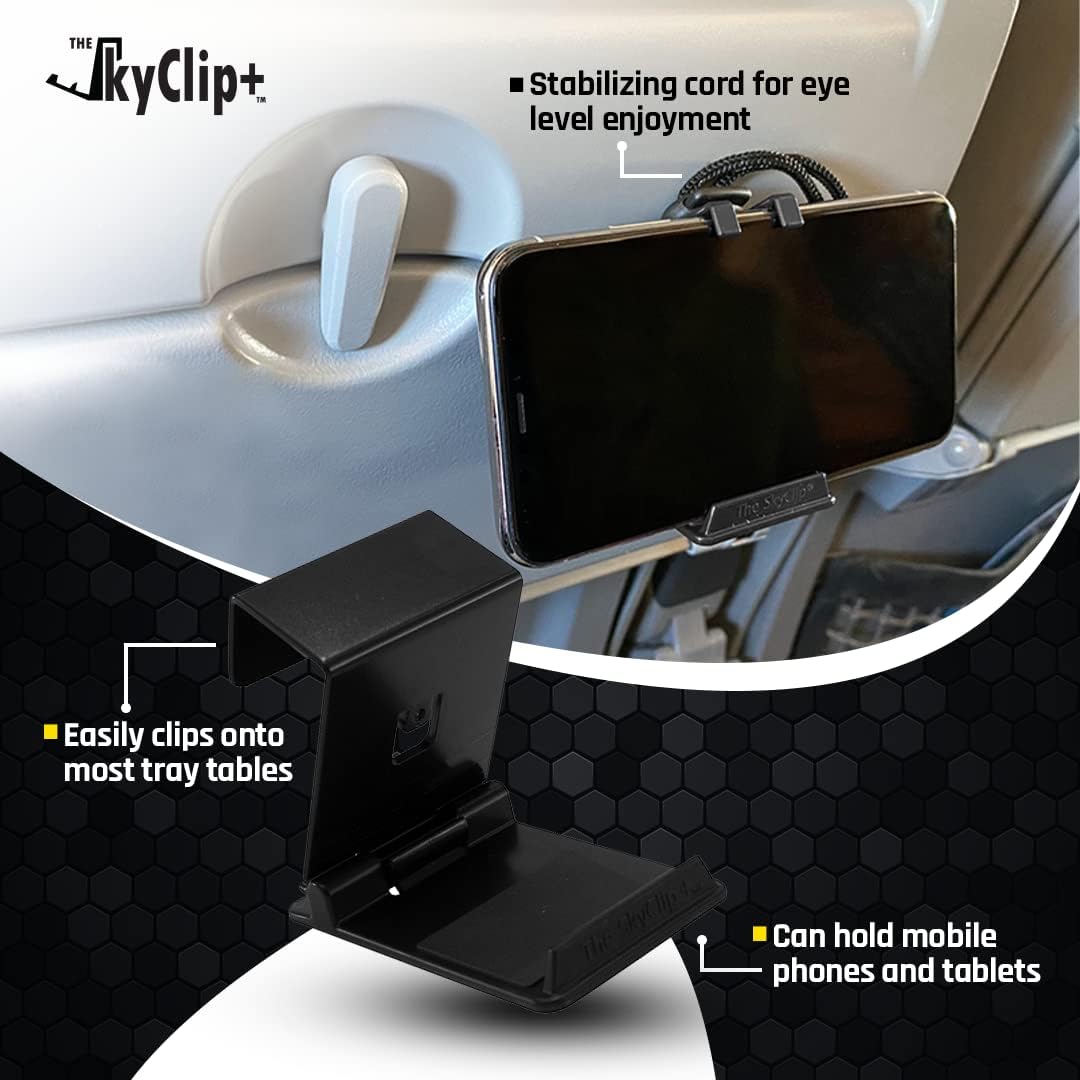 Elevate Your Travel Experience: Review of the SkyClip+ Ultimate Phone & Tablet Holder
