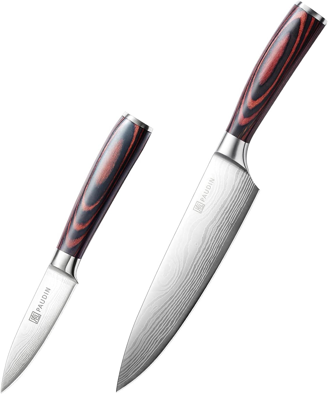 PAUDIN Paring Knife and Chef Knife