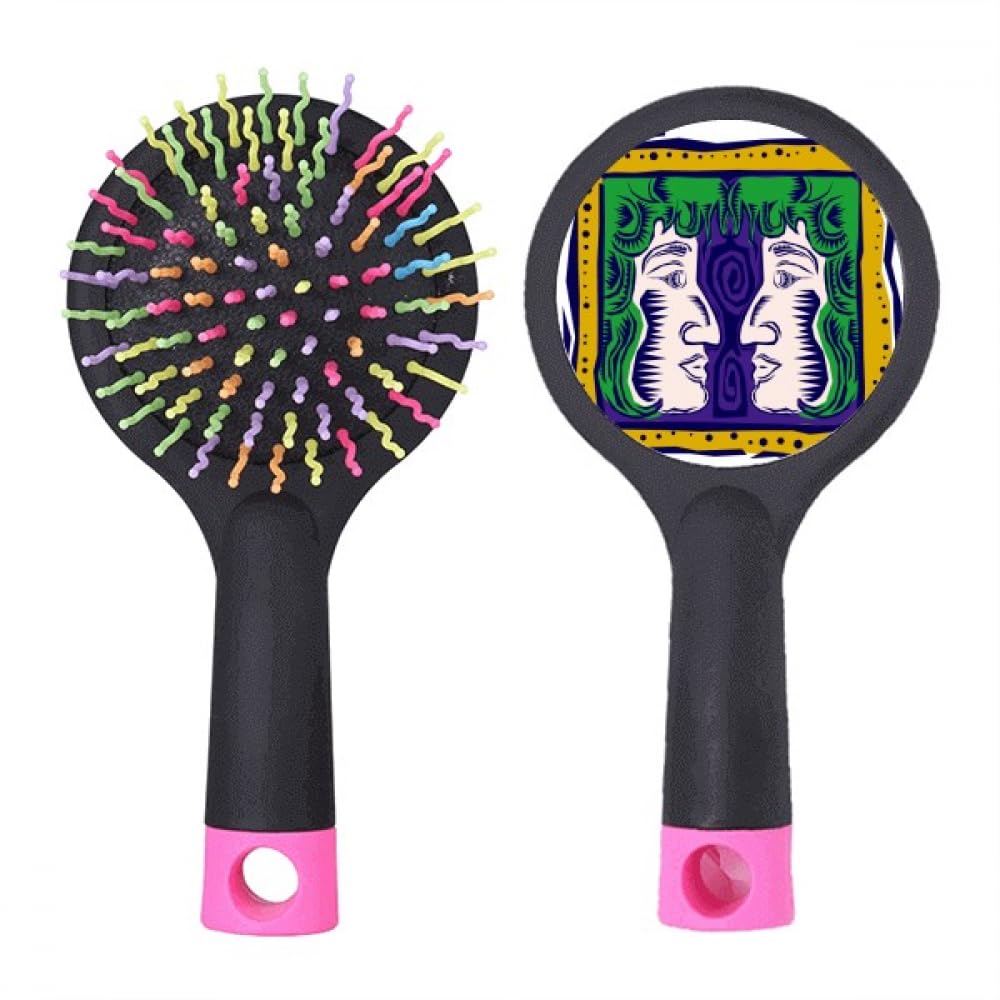 Brosse à cheveux démêlante base coussin pour massage cuir chevelu - 4