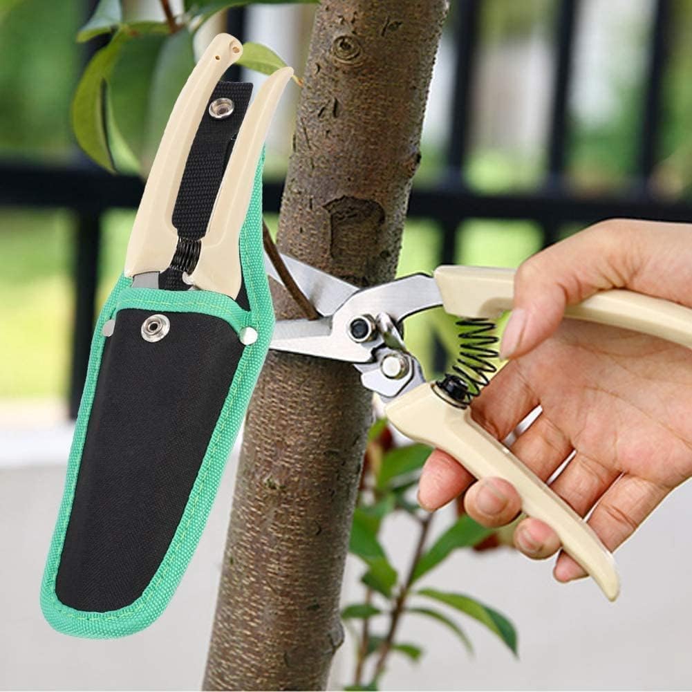 Custodia per Pinze Fondine, Borsa portautensili portatile con fibbia di sicurezza, Tasche porta utensili da cintura per cesoie da potatura sospese