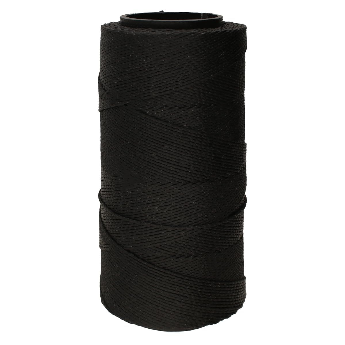 (Black) - The Beadsmith Knot It Waxed Polyester Cord, 1mm Diameter, 144 Metre Spool (472 feet) (Black)