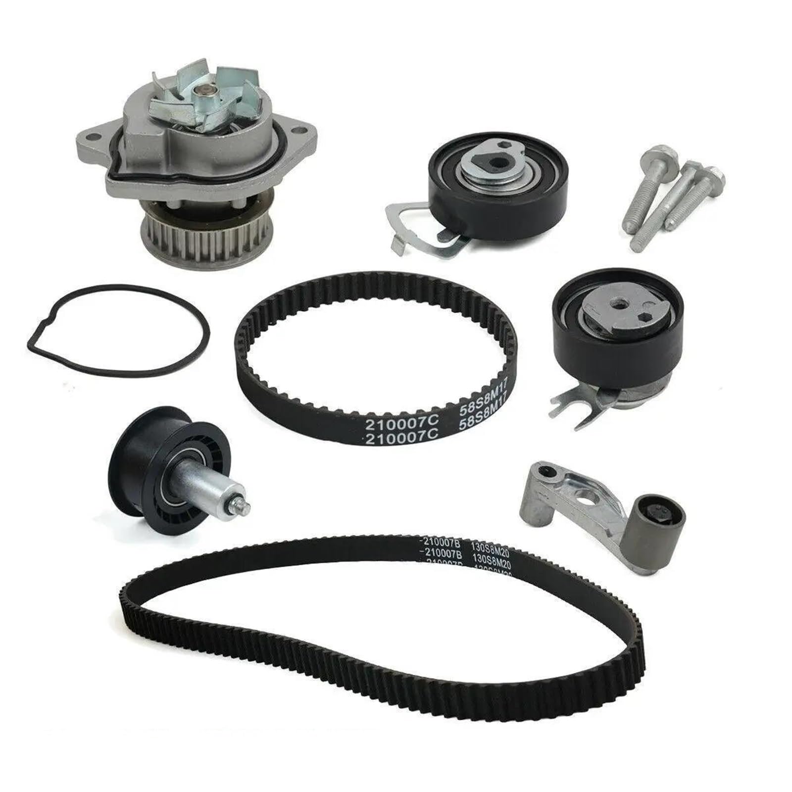 Kit De Correa Distribución Con Bomba Agua Para VW Para CADDY Para GOLF4 Para POLO Motores 1.4 16 V, 036121005B Piñón cadena