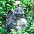 WONDER GARDEN Dragon Statue - Sleeping Dragon Figurines Solar Light Resin Garden Statues with Crackled Glass Globe Outdoor Waterproof Lawn Ornament Decor