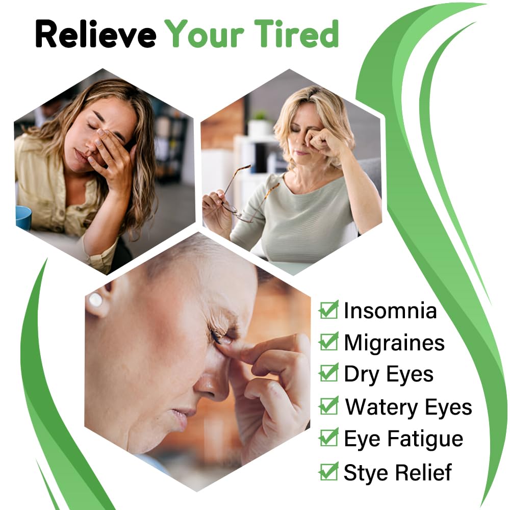 Minidiva Steam Eye Mask for Dry Eyes 30Pcs Self Heating Spa Warm Eye Mask Relax Sleep Mask - Image 3