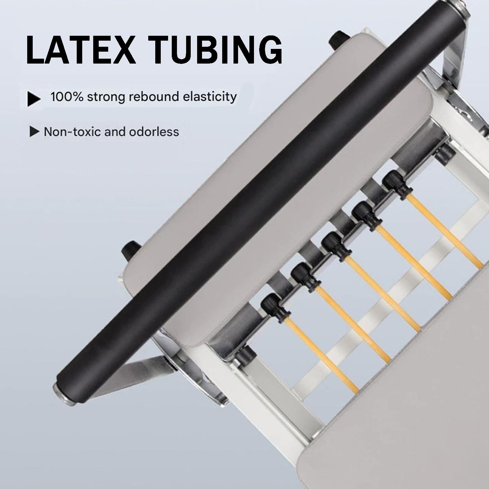 5 Pezzi Pilates Reformer Accessori per Attrezzature Pilates, Robusto Tubo di Lattice per Resistenza All'allenamento della Premium