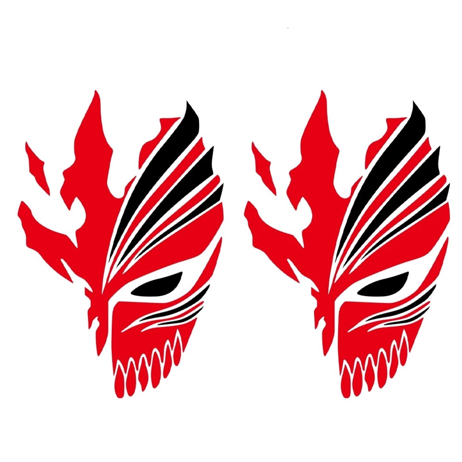 HAfgDJ Reflective Motorcycle Stickers for Helmets, Windshields, Tail Boxes, Body, Fuel Tanks, Racing and Riding Decals