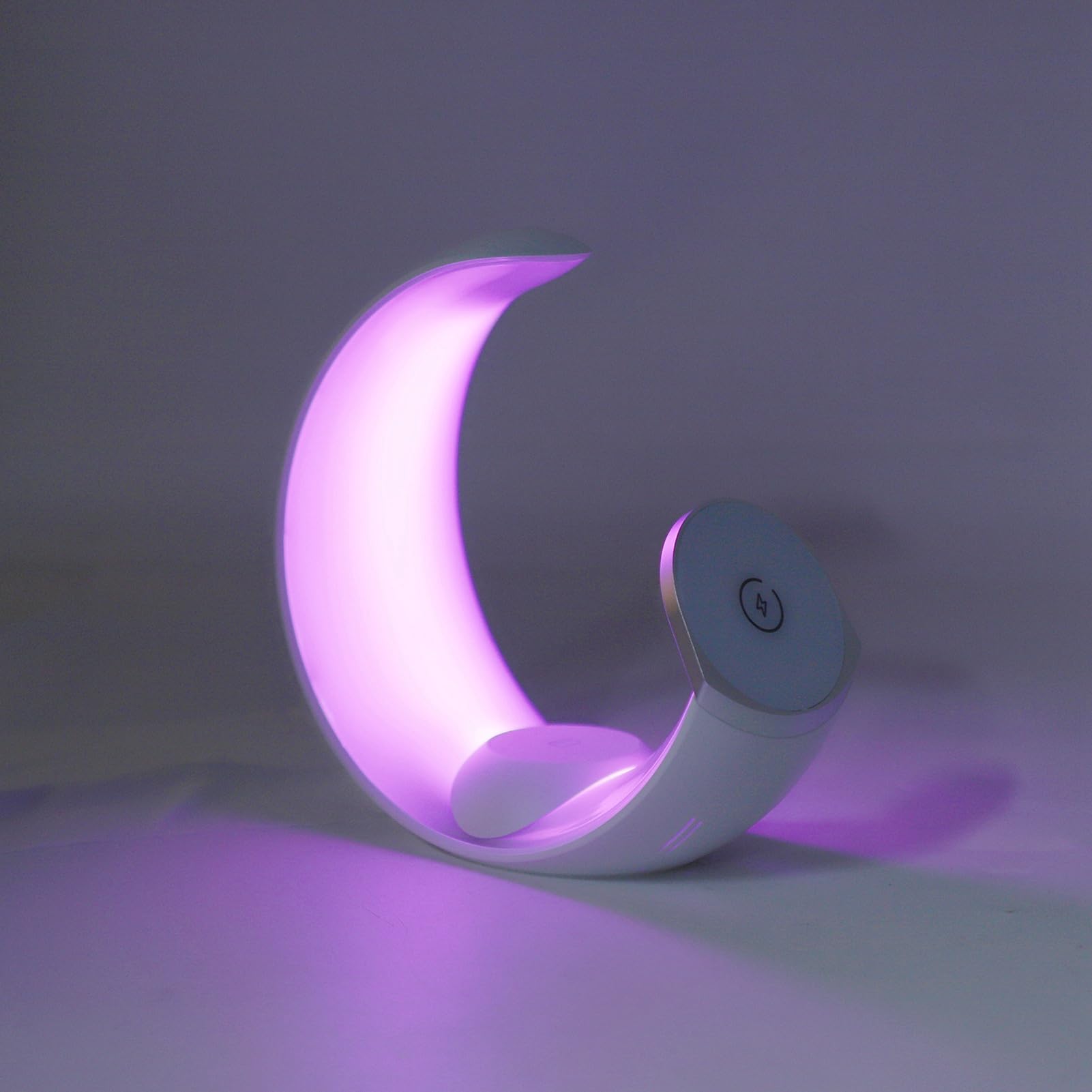 Station de Recharge sans Fil 15W, Lampe de Bureau RVB à Charge Rapide pour Chambre à Coucher, pour IOS 15 14 13 Plus Pro, Iwatch 2/3/4/5/6/7/8/9, Ultra 1 2, SE /3 ABS