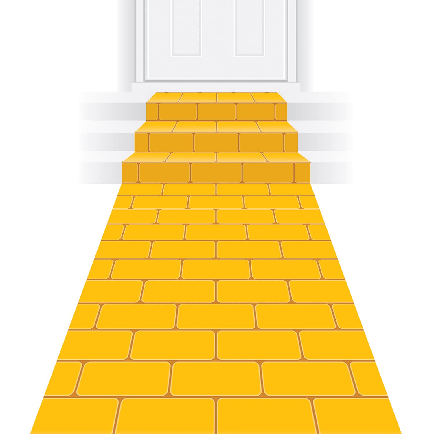Chemin d'allée en briques Beistle pour une fête d'anniversaire princesse magique