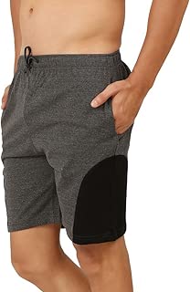Clifton Mens Shorts MB04 -Charcoal Melange\Black