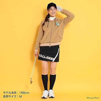 Amazon | [キャロウェイ] レディース ボアフルジップブルゾン [TOY