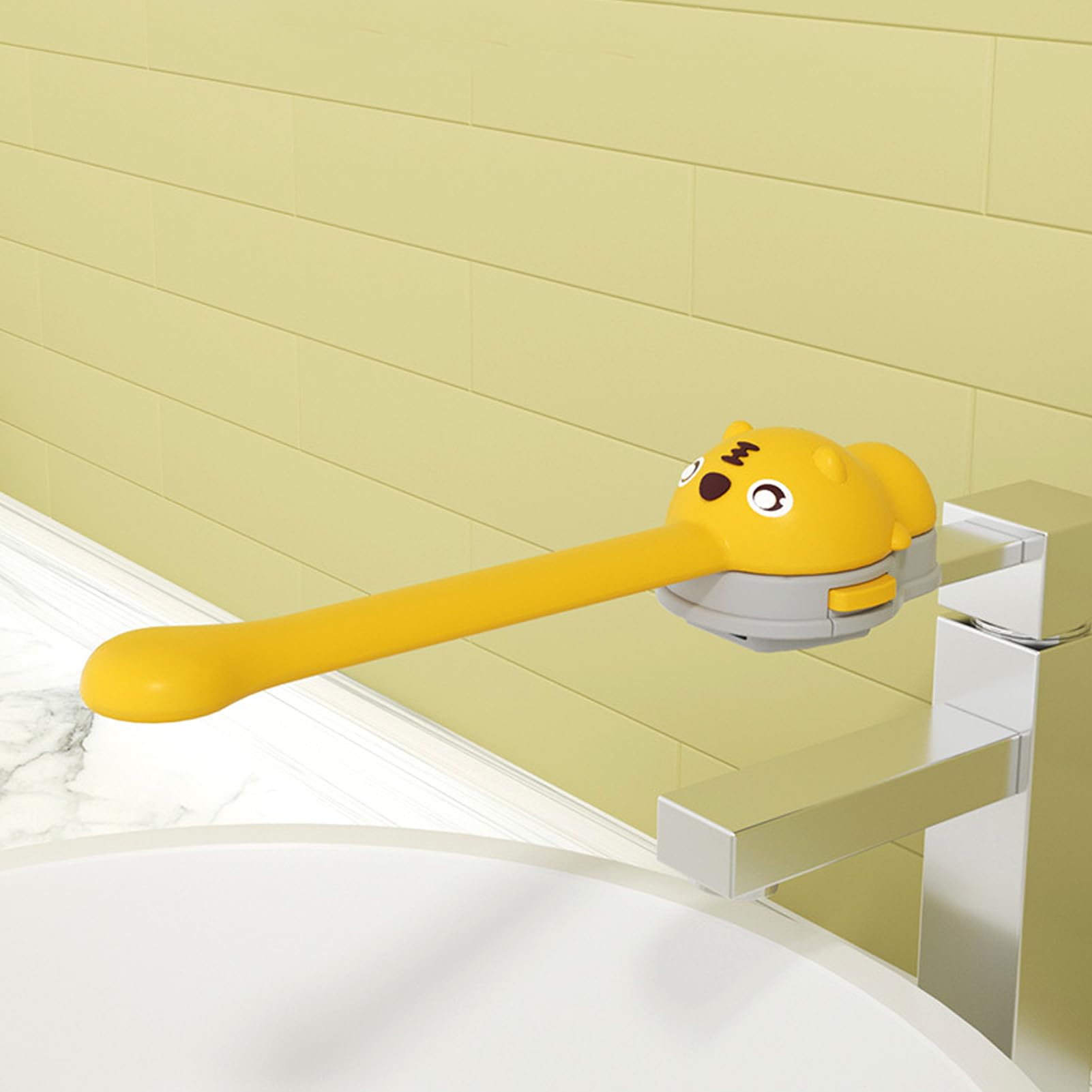 ZJchao Rallonge de Poign e d vier pour Enfants Solution Amusante et ducative pour l Autonomie au Lavage des Mains Compatible avec la Plupart des Robinets