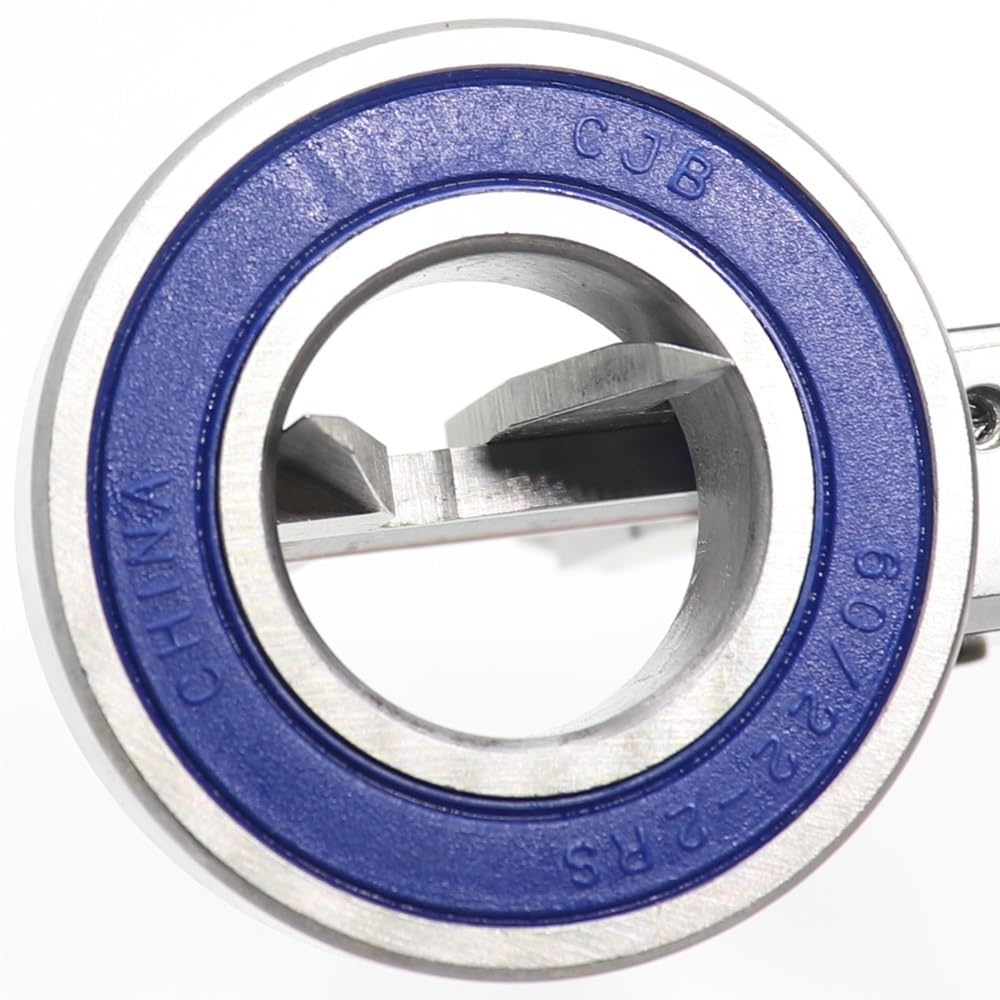 WTEPNQQDI 60/22 Hybrid Ceramic Bearing 22 * 44 12 mm Race Bike Front Rear Wheel 60 2RS LUU Hybrids Si3N4 Ball Bearings 60/22RS