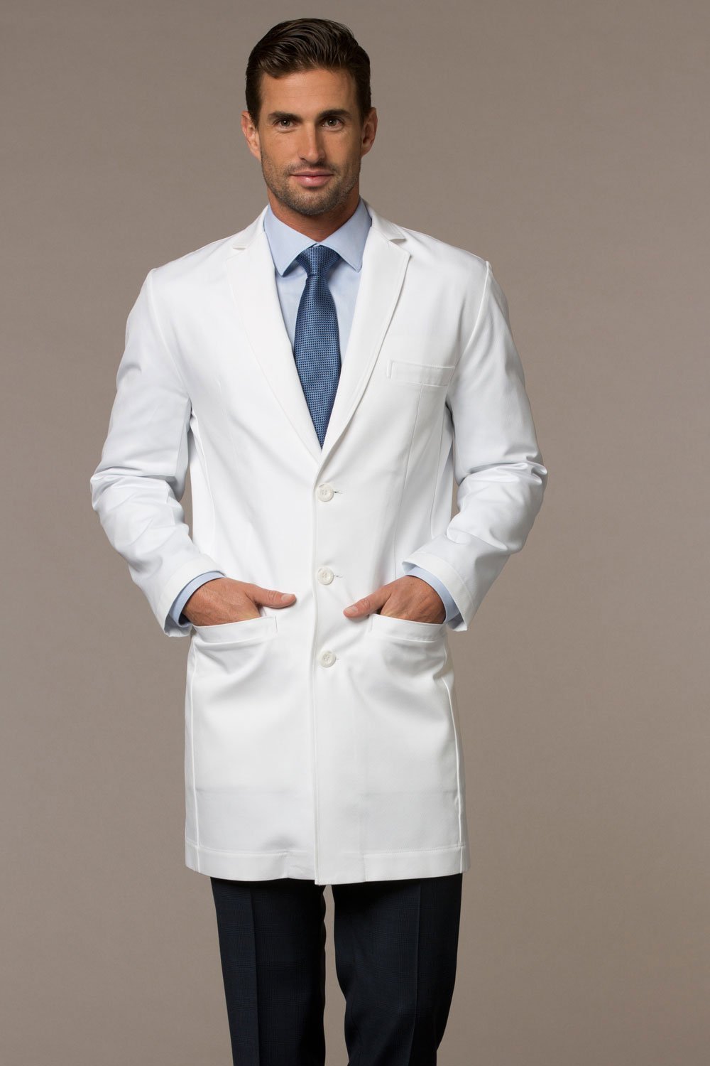 MixStuff Men's White Long Sleeves X-Large Lab Coat (Lab Apron)-picture-27