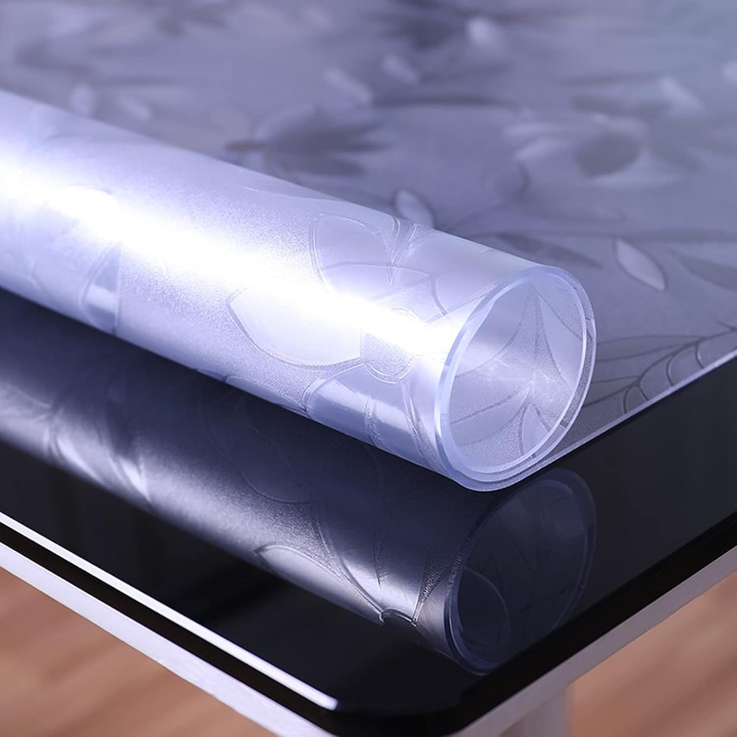 透明プラスチックテーブルクロス 機能透明テーブルクロス 90×120cm 厚さ1.0mm | インテリア雑貨