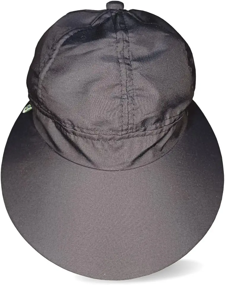 Chapéu Boné Viseira Feminino Preto Praia Caminhada Piscina