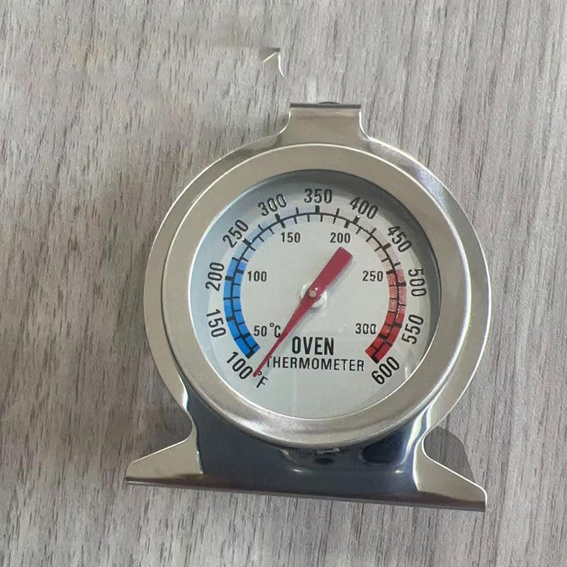 Stainless Steel High-Temperature Resistant in Baking Barbecue Grill Seat Type Oven Thermometer