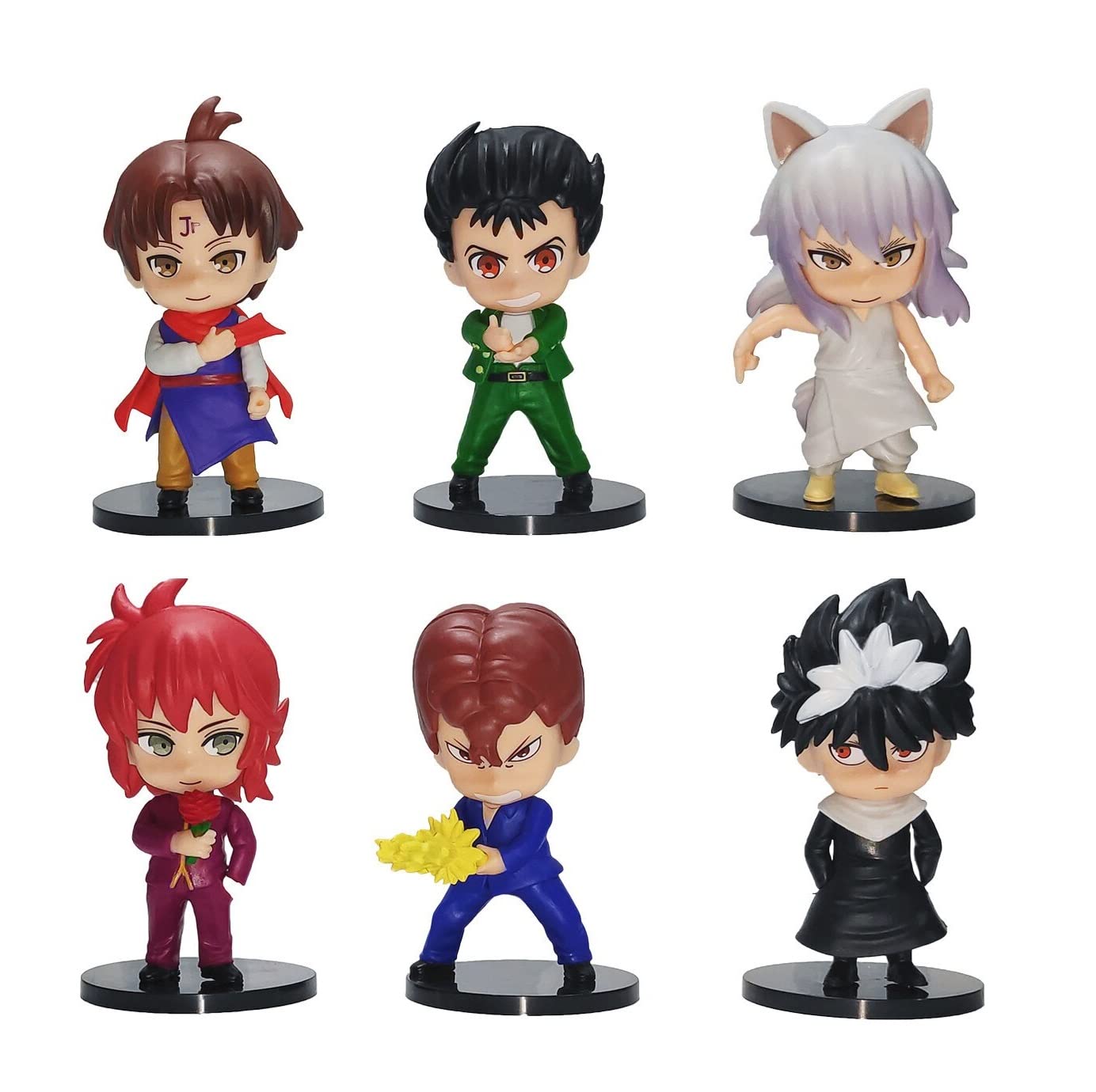 Buy PINAKA YuYu Hakusho Set of 6 Action Figures PVC Anime Figure