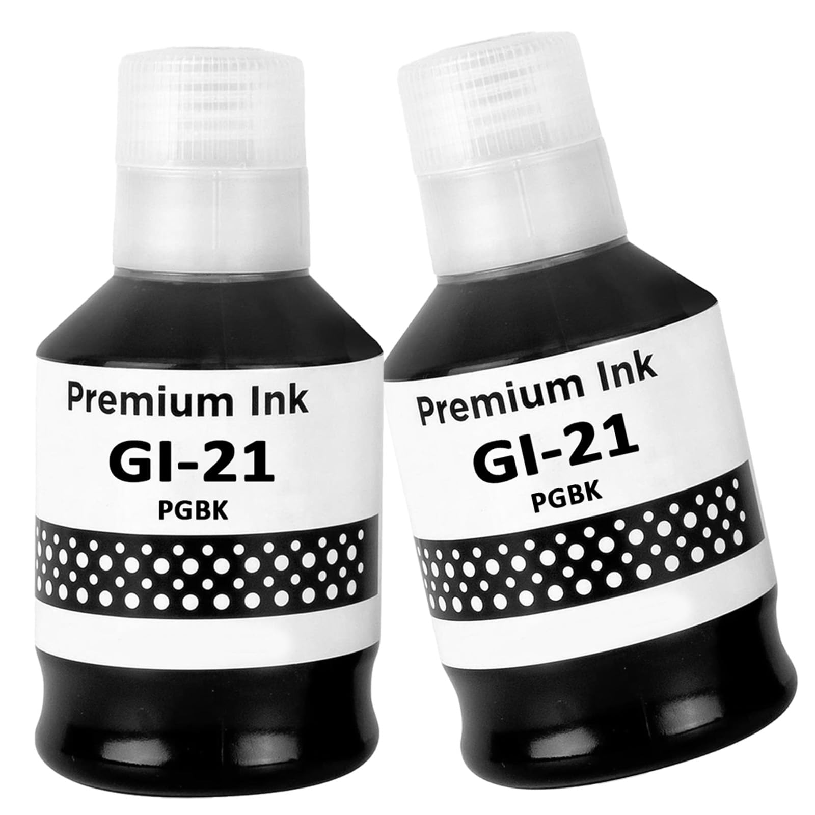 LAIPENG GI-21 GI21 G3270 G3260 Ink Refill Bottles Compatible for Canon MegaTank G3270 G2260 G1220 G3260 G1230 G2270 G4270 G3290 G4280 Printer (2 Pack,