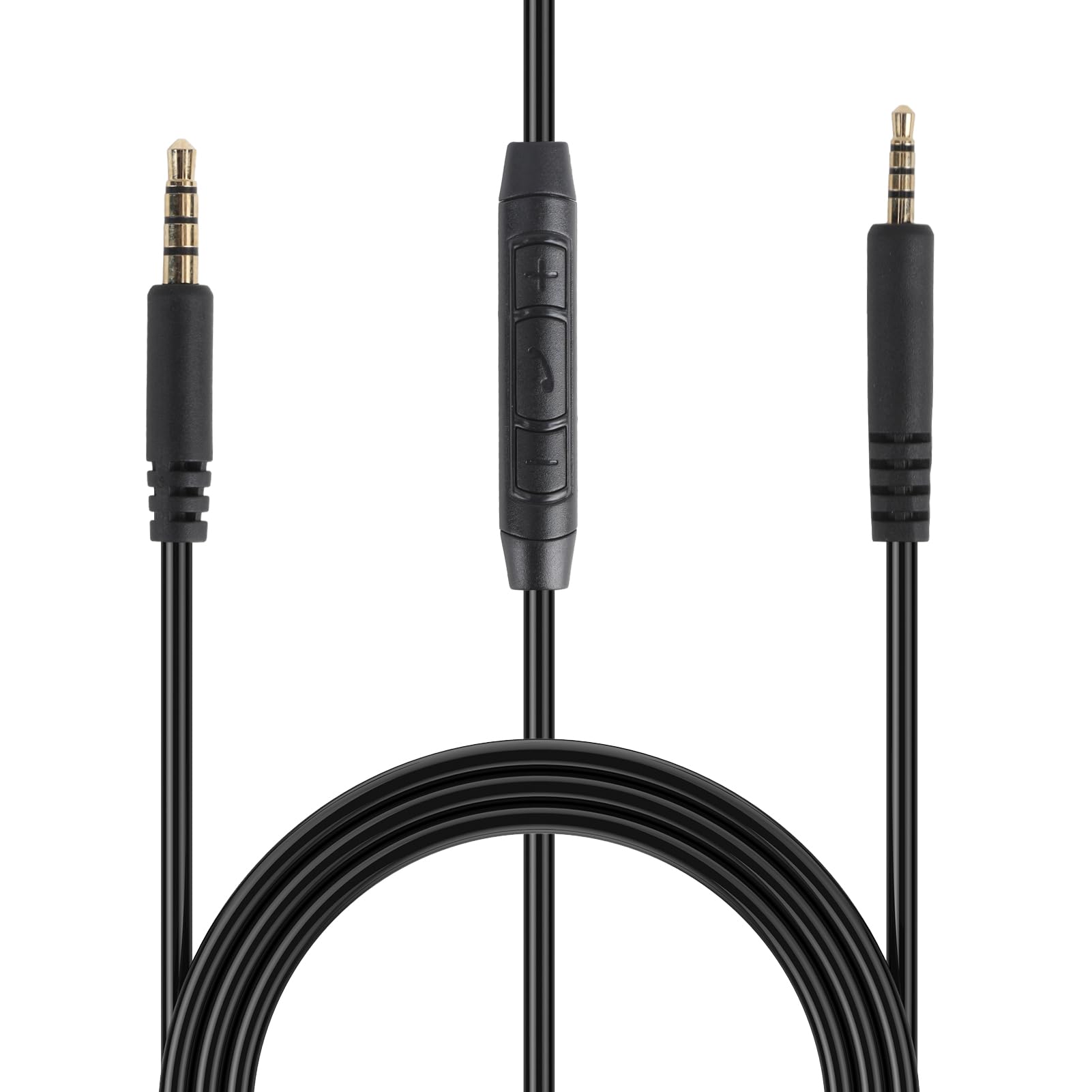 Replacement Audio Cable for Bose Headphone - 2.5mm to 3.5mm Audio Wire Compatible with Bose 700, Quietcomfort QC25, QC35ii, Headphone Audio Wire Aux Cable Cord with Volume Control Inline Mic