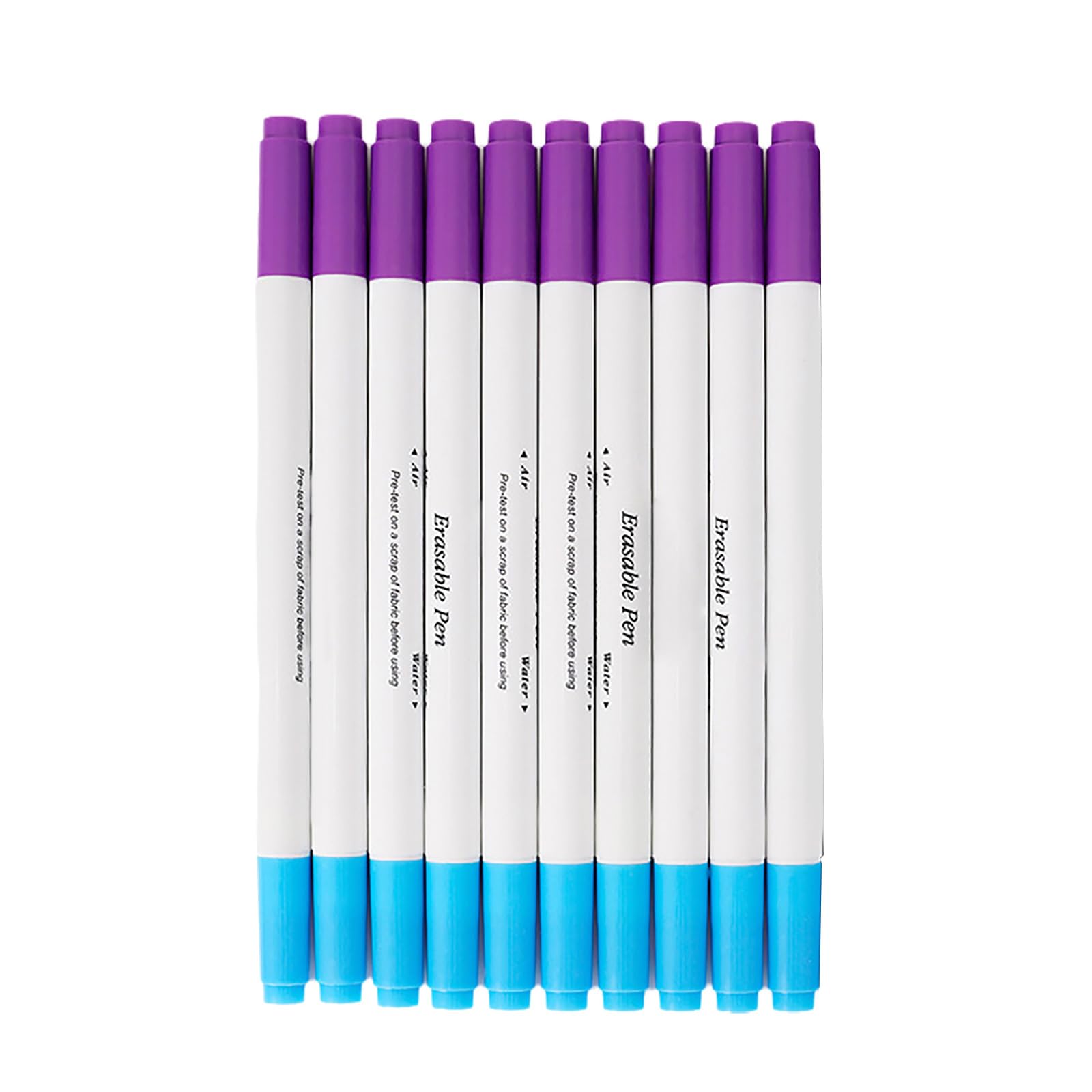 Kalttoy 10 Pcs Sewing Fabric Markers Fabric Markers Pens Water Soluble Pen Water Erasable Pen Washable Marker
