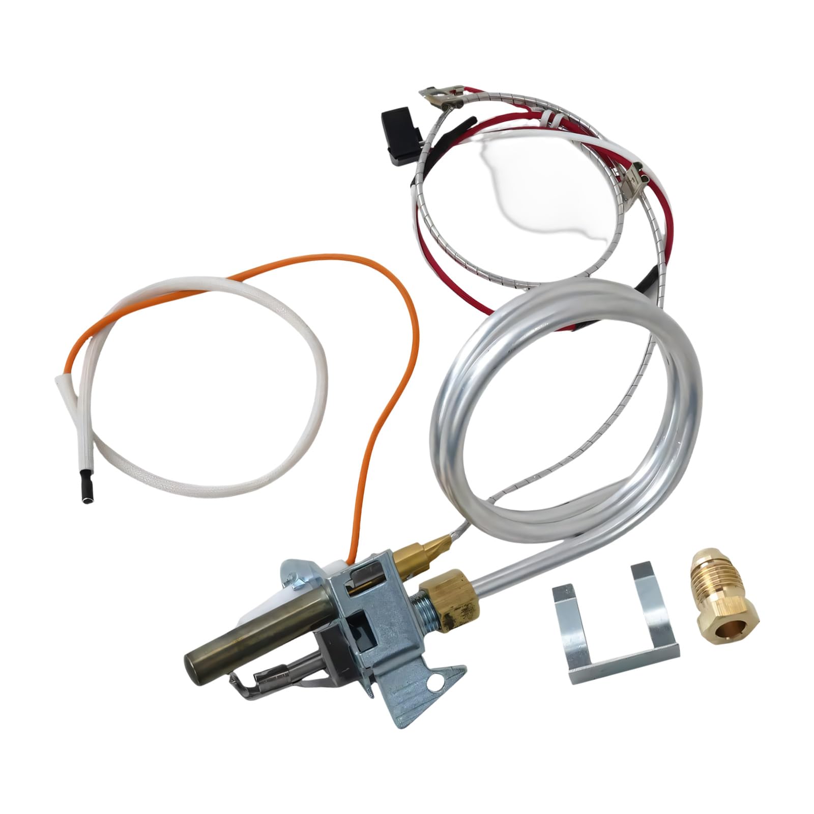 hogtnd Fast Responsive Component Set for Water Heater Ignitions with Improved Thermocouple Universal Compatibility Metal Structure Water Heater Factors