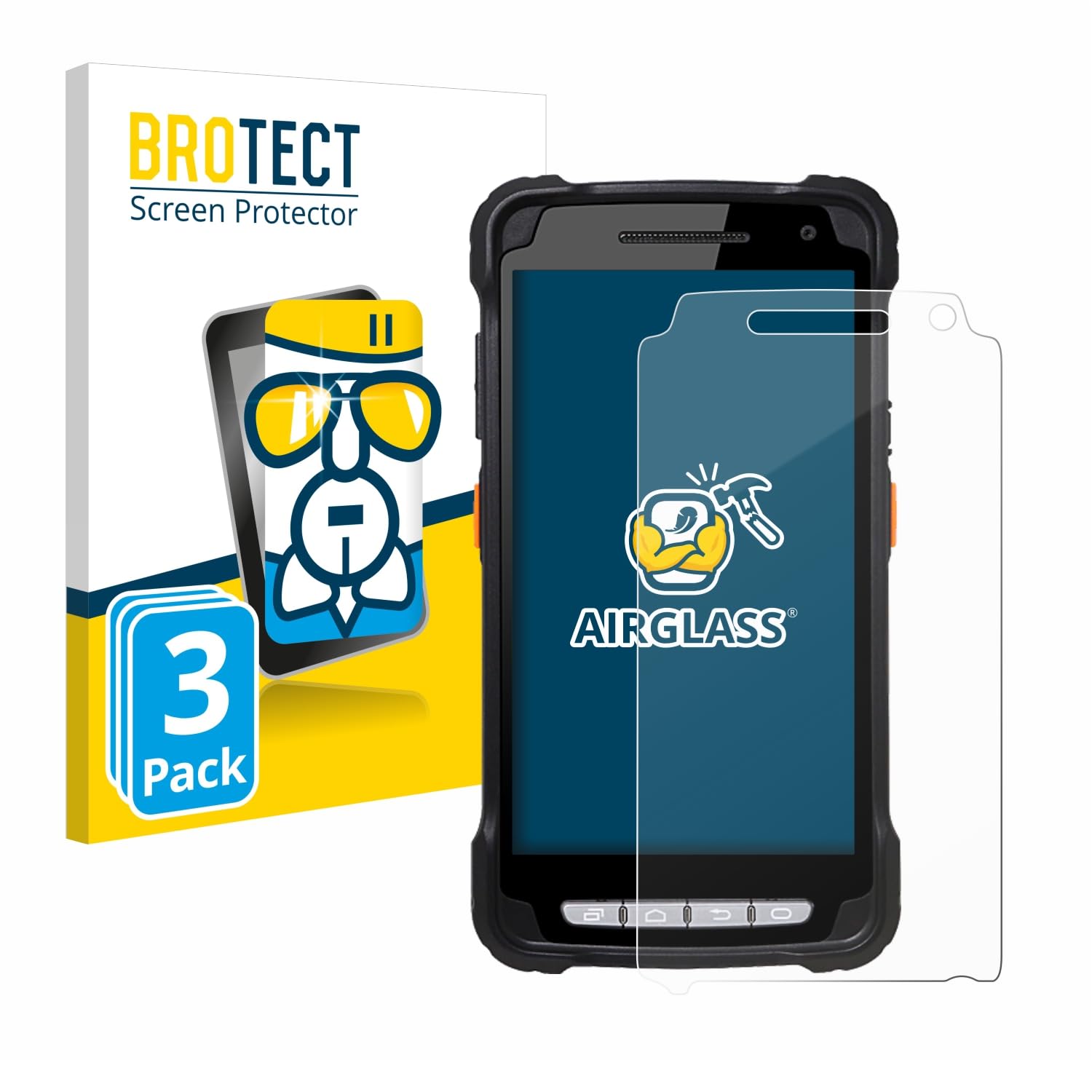 Brotect Protection Écran Verre Pour Ulefone Armor 28 Ultra Thermal Film Protecteur Vitre 9H [Anti-Rayures, Transparent