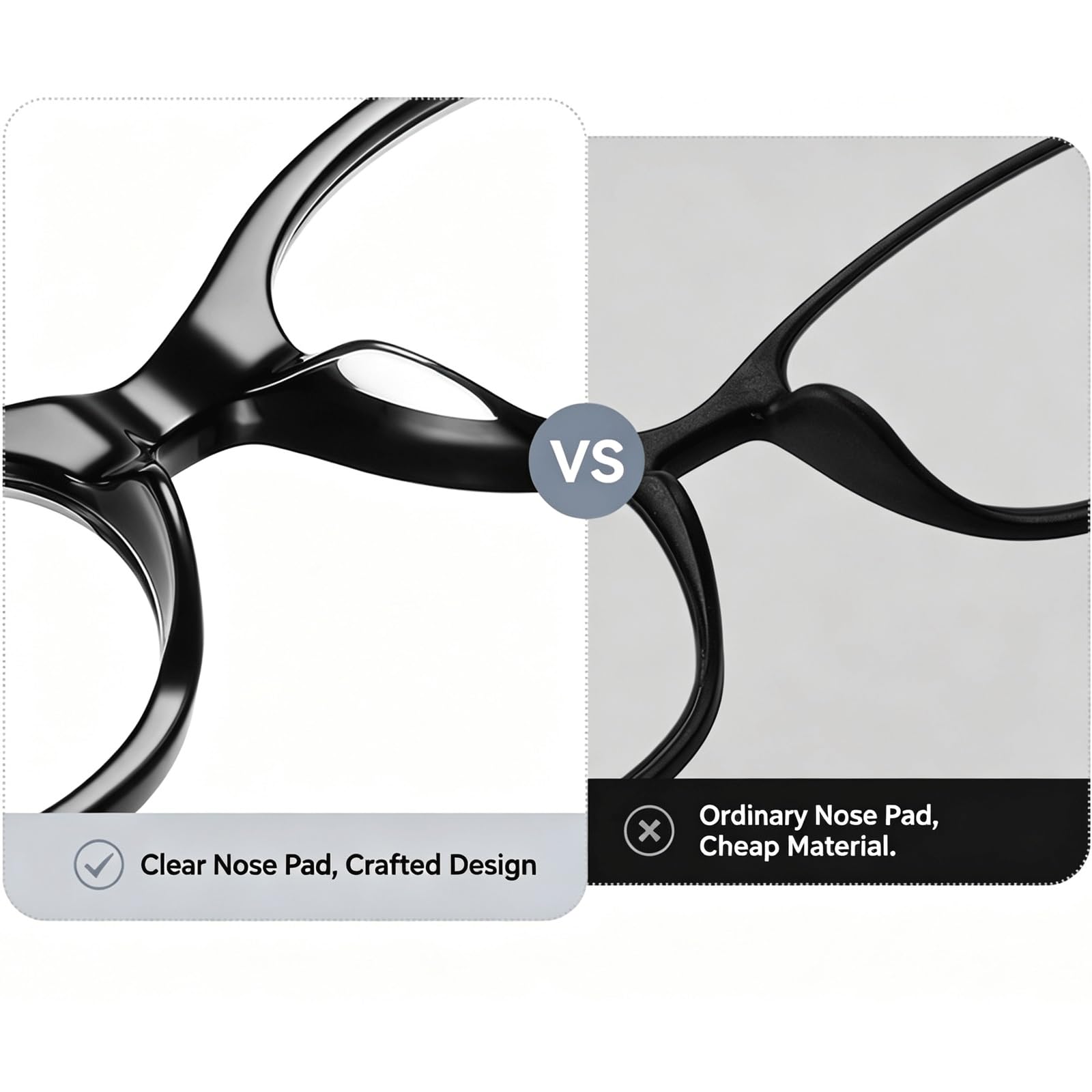 Ovale Brillenfassungen, blaues Licht blockierende Brille for Computer, Acetat-Brillen ohne Sehstärke, leichte AC-Gläser, Unisex(Tortoiseshell)