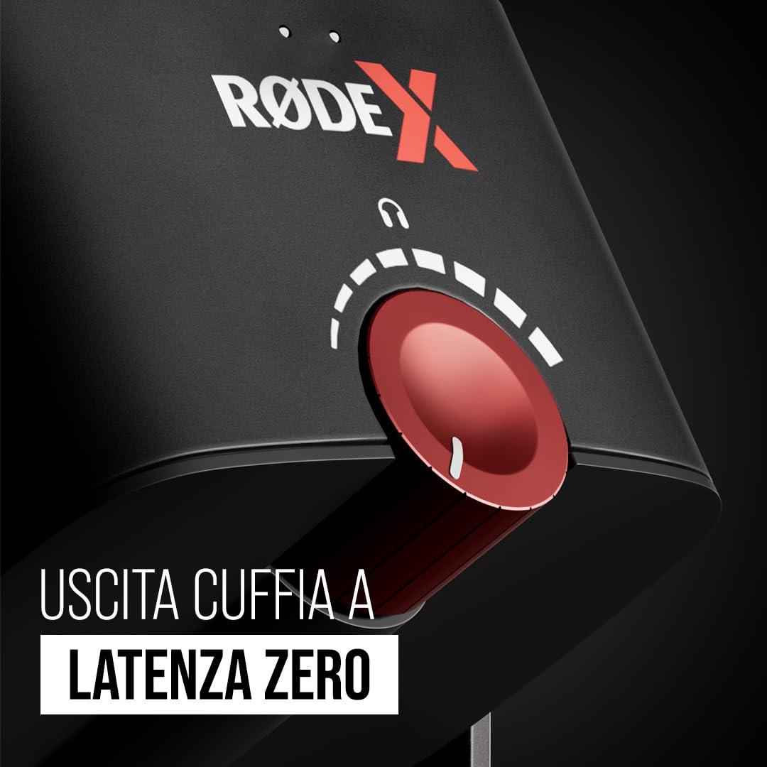RØDE XCM-50 Microfono a condensatore USB professionale RØDE X XCM-50 e soluzione di missaggio virtuale per streamer e giocatori