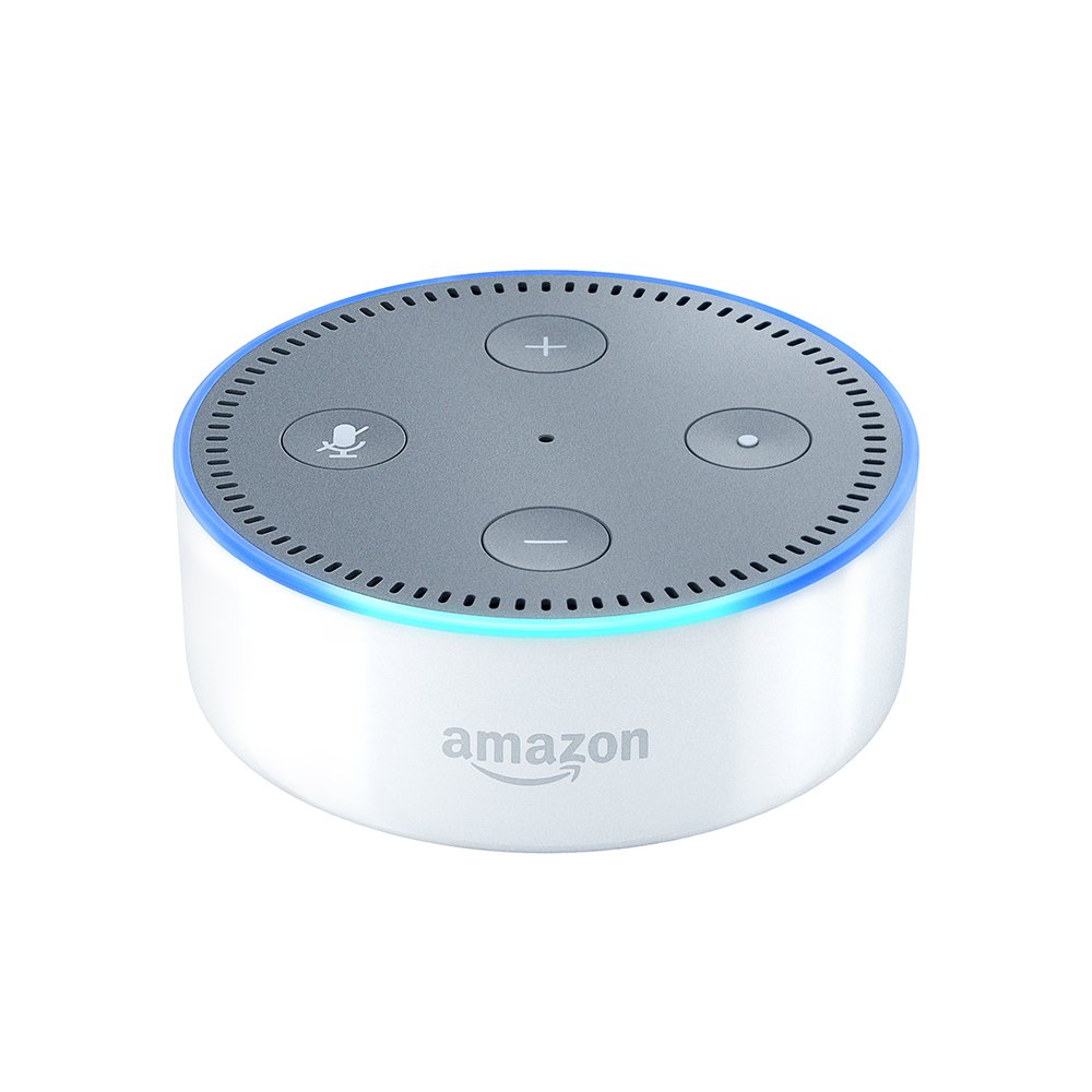Certified Refurbished Amazon Echo Dot (Previous Generation - 2nd Gen), White