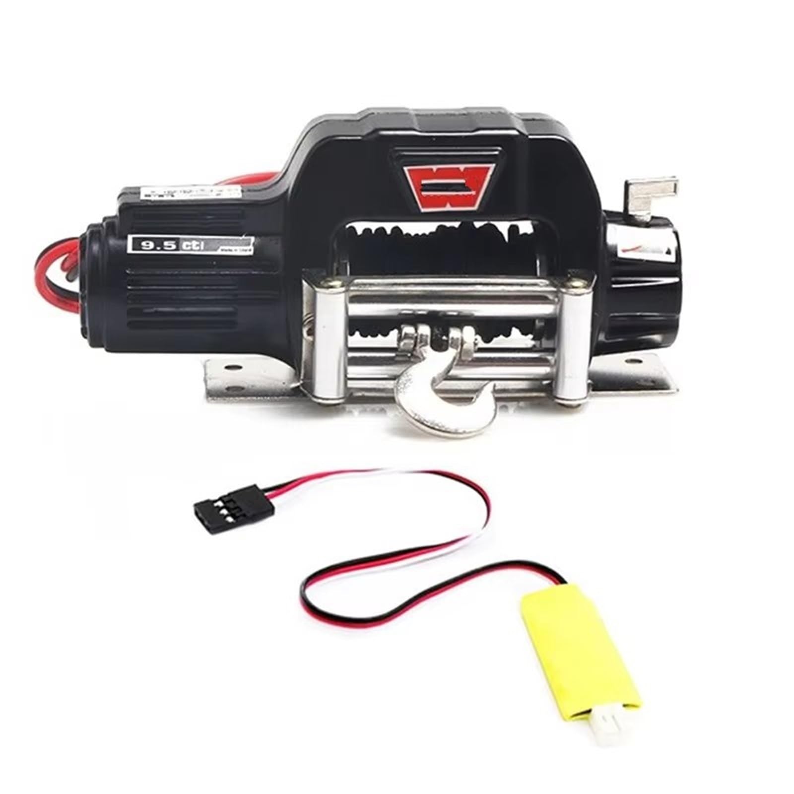 RC Coche Piezas para Axial para SCX10 para TRAXXAS para TRX4 1/10 Coche Trepador De Control Remoto Piezas Accesorios Cabrestante Automático De Metal con Línea De Control 3CH