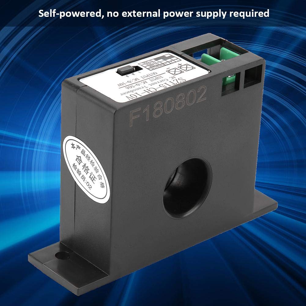 Trasmettitore di corrente alternata corrente alternata, CA 0-50A a CC 0-10 V Induttore di trasduttori reciproci corrente SZT15-CH-10V
