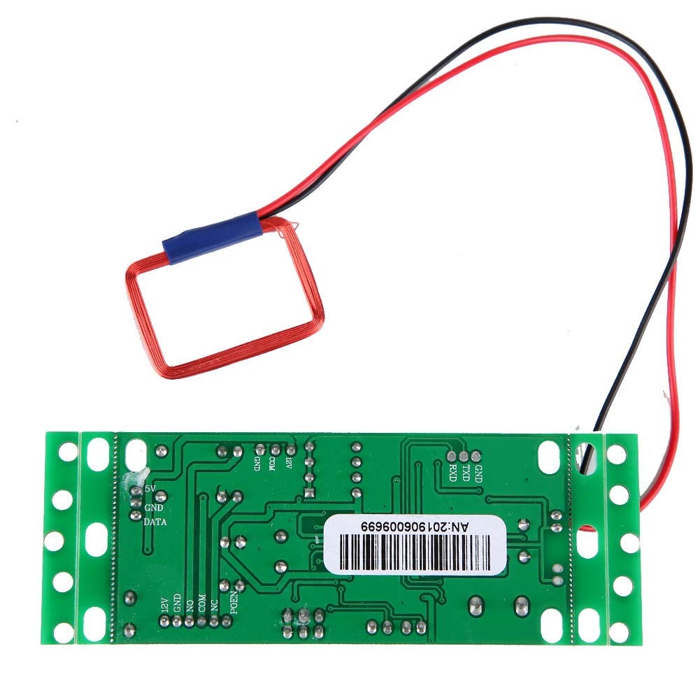 Module de Lecteur RFID, Module de Contrôle D'accès Carte de Contrôle Lecteur RFID Module Contrôleur D'accès Contrôleur D'accès Pièces de Contrôle D'accès Module D'accès Intégré DC 9-12V