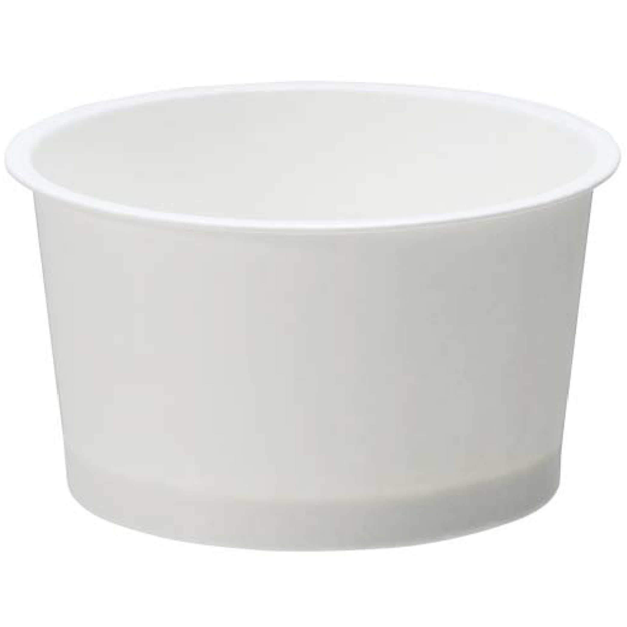 ?????(Sunnap) Sunup Paper Cups, White, Approx. Height 1.5 x Width 2.8 x Height 2.2 inches (3.94 x 7.01 x 5.65 cm), Food Cup, Mini, 3.0 fl oz (90 ml), Pack of 50